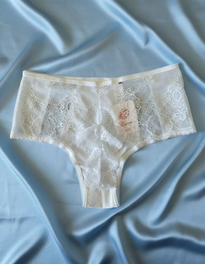 Луксозна бразилиана с висока талия, Komfi waist, бял, 080