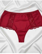 Сет 2 броя луксозни бразилиани с висока талия, Komfi waist, червен, 080