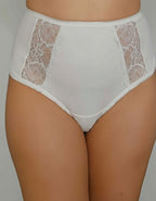 Луксозна бразилиана с висока талия, Komfi waist, бял, 080