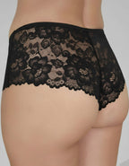 3 броя луксозни бразилиани с висока талия, Komfi waist, черен, 080