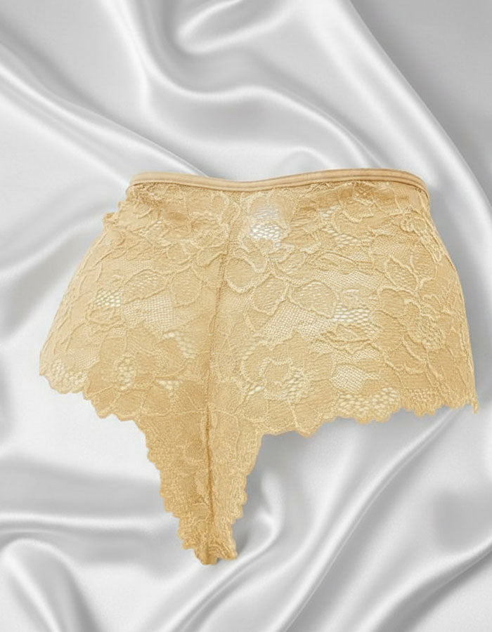 Луксозна бразилиана с висока талия, Komfi waist, бежов, 080