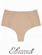 Защо Марина?
По нейно желание ние създадохме артикул с много преимущества.


Това не е просто Бразилиана, а комфорт, стил и визия.
Марина прочете мислите ни за създаването на този модел Бразилиана и той се случи буквално за ден.

Тя е с висока талия, която ще покрие цялата коремна зона, ще заглади палсаките и ще оформи цялостната визия.

Изработва се само от стягаща фина материя, която не запарва, няма никакви ластици по крачолната обиколка, освен на талията, за да е стабилна.


В зоната на хигиенното парче