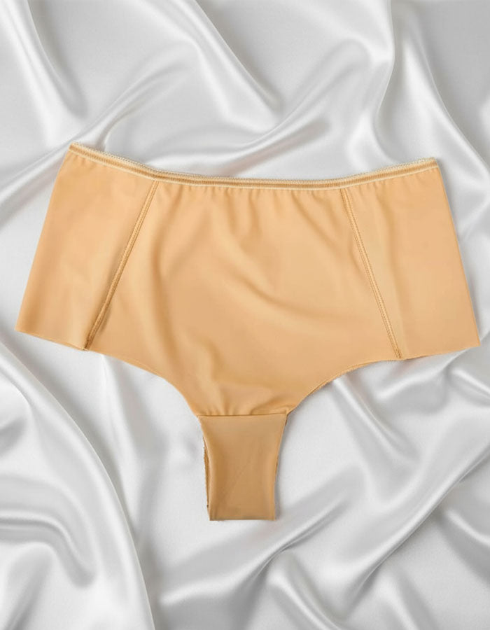 Стягаща бразилиана с висока талия, телесна, Марина, 081