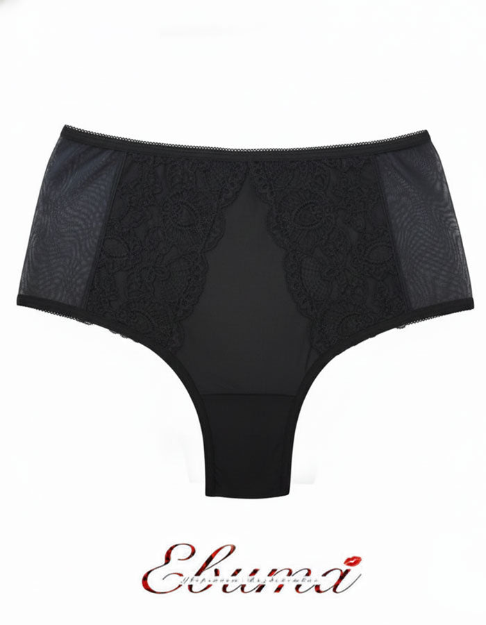 Луксозна, красива и удобна бразилиана от микрофибър, дантела и тюл. Дантелата отпред е положена върху бежовия микрофибър и придава загадъчна визия. Бразилианата е идеалния ви избор за вашия панталон или дънки с висока талия, за да е завършена цялостната ви визия.
Моделът е вдъхновен от идеята при съчетание на удобство и секси излъчване.
Женствените комбинации от класически и винаги актуални цветове прави моделът привлекателен и неустоим.
Моделът е с висока талия и секси визия.
Дизайнът на дантелата може да 