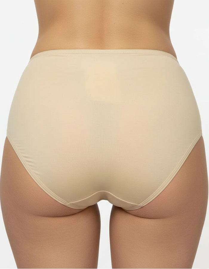 Луксозна бикина с висока талия, Neda, бежова , 1