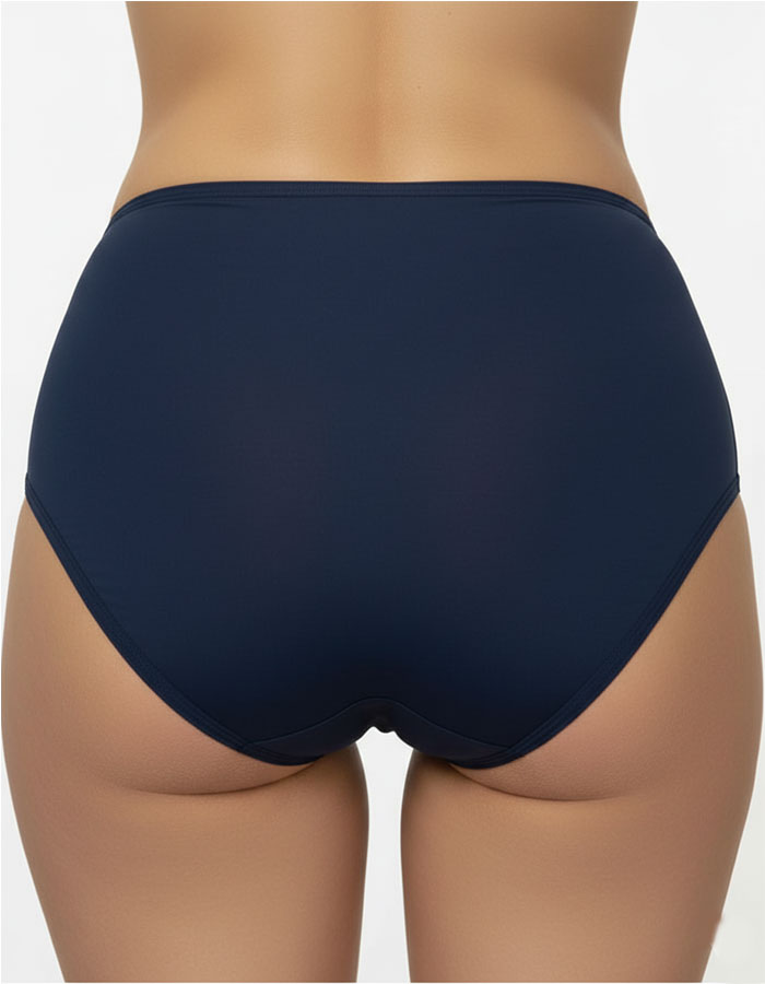 Представяме ви бикина с висока талия, създадена с грижа за вашия Комфорт и Стил.
Изработена от висококачествени материали - микрофибър и тюл от двете страни, тя предлага несравнимо Удобство при носене и едновременно красива Визия.

Какво може да очаквате от нашата бикина? Първо и най-важно - Удобство.
Нейната висока талия осигурява идеално прилягане и поддръжка, като в същото време допринася за вашата самочувствена поява.
А красотата й не е само външна - тя е проектирана от дизайнера на марка Неда, който е 