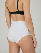 Памучна бикина/ боксер с дантела, Elegance, бял , 119