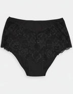 Памучна бикина/ боксер с дантела, Elegance, черен , 119