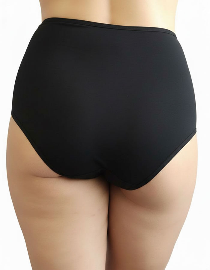 Памучна бикина/ боксер с дантела, Elegance, черен , 119