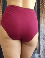 Памучна бикина/ боксер с дантела, Elegance, бордо , 119