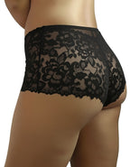 Представяме ви нашия стилен дантелен боксер – съвършен синтез между елегантност и комфорт. Изработен от подбрани дантели и меко памучно парче, този модел е създаден да удовлетвори и най-високите изисквания за удобство и стил.

Деликатната дантела придава изисканост и женственост, докато удобната кройка осигурява свобода на движенията през целия ден. Дизайнът е създаден така, че да ласкае всяка фигура, като подчертава нежността и грацията на силуета. Въпреки че дизайнът на дантелата може да се различава леко