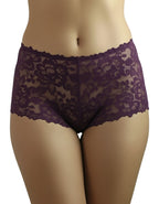 Представяме ви нашия стилен дантелен боксер – съвършен синтез между елегантност и комфорт. Изработен от подбрани дантели и меко памучно парче, този модел е създаден да удовлетвори и най-високите изисквания за удобство и стил.

Деликатната дантела придава изисканост и женственост, докато удобната кройка осигурява свобода на движенията през целия ден. Дизайнът е създаден така, че да ласкае всяка фигура, като подчертава нежността и грацията на силуета. Въпреки че дизайнът на дантелата може да се различава леко