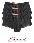 Представяме ви нашия стилен дантелен боксер – съвършен синтез между елегантност и комфорт. Изработен от подбрани дантели и меко памучно парче, този модел е създаден да удовлетвори и най-високите изисквания за удобство и стил.

Деликатната дантела придава изисканост и женственост, докато удобната кройка осигурява свобода на движенията през целия ден. Дизайнът е създаден така, че да ласкае всяка фигура, като подчертава нежността и грацията на силуета. Въпреки че дизайнът на дантелата може да се различава леко