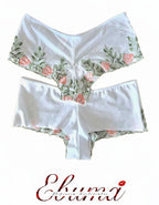 Боксер/ бразилиана от бродерия, Premium lace, цветна, 129