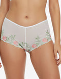 Боксер/ бразилиана от бродерия, Premium lace, цветна, 129
