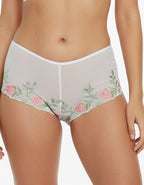 Боксер/ бразилиана от бродерия, Premium lace, цветна, 129