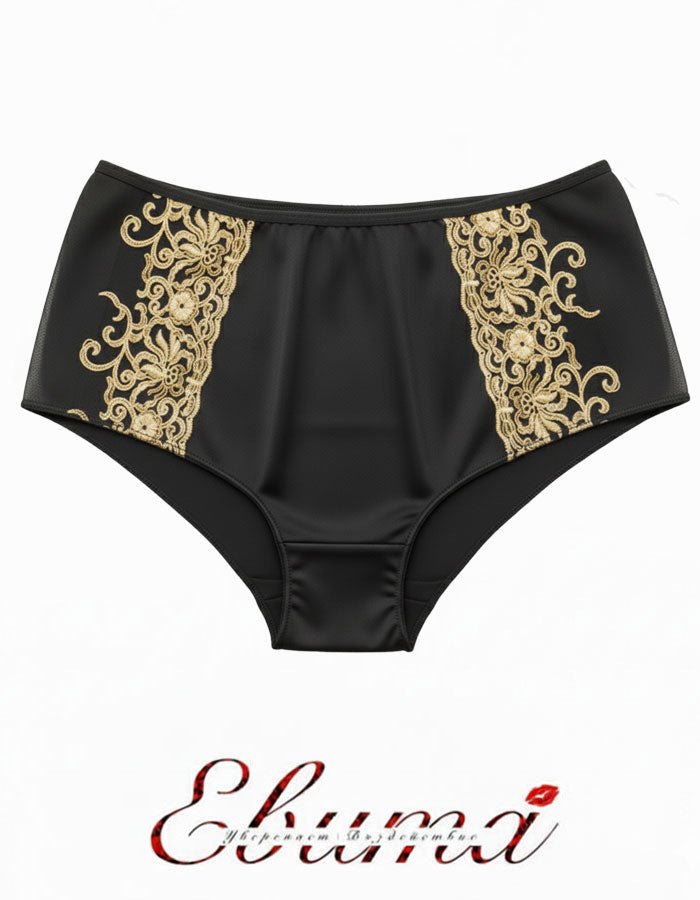 Евита - Въплъщение на Женствеността в Детайлите&nbsp;

Открийте новото ни бижу в колекцията на Евита - изключително женствения боксер, създаден да ви накара да се почувствате специални всеки ден. Нашето предложение комбинира подбрани флорални бродерии с изящен микрофибър, за да ви осигури несравнима елегантност и удобство.

✨ Красота без компромиси: Със своя уникален дизайн, този боксер подчертава вашата женственост, без да жертва комфорта. Без ластик на крачолите, той осигурява свобода на движение и ненадм