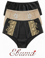 Евита - Въплъщение на Женствеността в Детайлите&nbsp;

Открийте новото ни бижу в колекцията на Евита - изключително женствения боксер, създаден да ви накара да се почувствате специални всеки ден. Нашето предложение комбинира подбрани флорални бродерии с изящен микрофибър, за да ви осигури несравнима елегантност и удобство.

✨ Красота без компромиси: Със своя уникален дизайн, този боксер подчертава вашата женственост, без да жертва комфорта. Без ластик на крачолите, той осигурява свобода на движение и ненадм