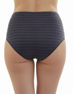 Стягаща бикина с висока талия, Fit, графит, 150