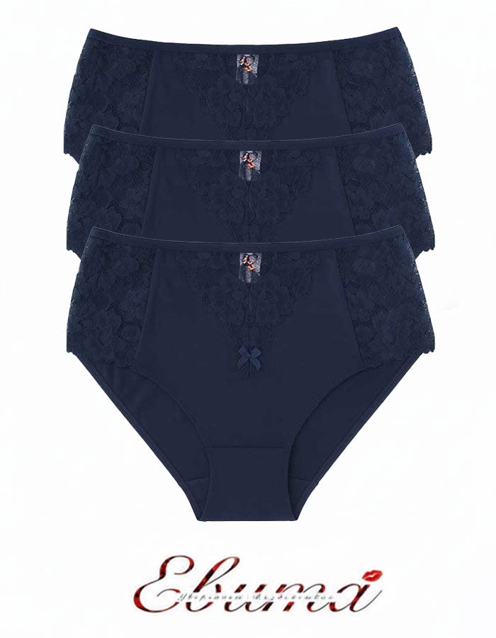 &nbsp;БИКИНА С ВИСОКА ТАЛИЯ ОТ ВИСОКОКАЧЕСТВЕН ПАМУК

Открийте комфорта и женствеността с тази бикина с висока талия от луксозен памук, част от колекцията дамско бельо Evita. Моделът съчетава удобство, стил и мекота, за да ви накара да се чувствате уверени и красиви всеки ден.

✔ Памучно бельо с еластан – осигурява нежно прилепване и свобода на движението.
✔ Елегантна дантела отпред и отстрани – подчертава женствените линии и добавя изтънчен акцент.
✔ Висока талия и широки страни – оформят силуета и прикрив