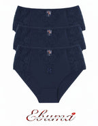 &nbsp;БИКИНА С ВИСОКА ТАЛИЯ ОТ ВИСОКОКАЧЕСТВЕН ПАМУК

Открийте комфорта и женствеността с тази бикина с висока талия от луксозен памук, част от колекцията дамско бельо Evita. Моделът съчетава удобство, стил и мекота, за да ви накара да се чувствате уверени и красиви всеки ден.

✔ Памучно бельо с еластан – осигурява нежно прилепване и свобода на движението.
✔ Елегантна дантела отпред и отстрани – подчертава женствените линии и добавя изтънчен акцент.
✔ Висока талия и широки страни – оформят силуета и прикрив