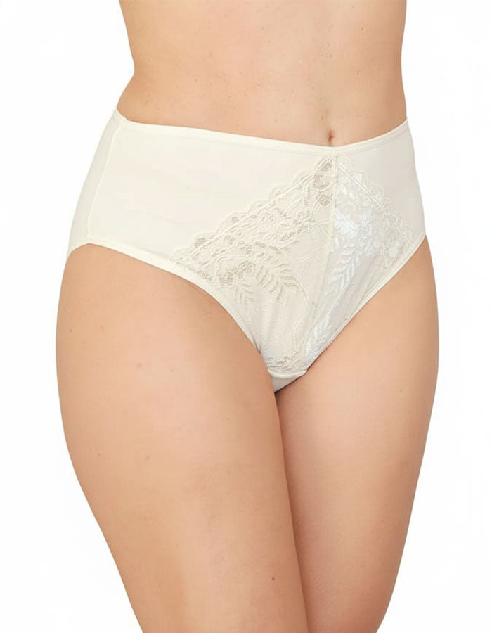 Ти предпочиташ естествените материи
Ти търсиш удобство&nbsp;
Високата талия ще оформи извивките ти&nbsp;
Кожата ти ще диша&nbsp;
Искаш нещо интересно и актуално&nbsp;
Предпочиташ качествените материи&nbsp;
Забелязваш качествената изработка
Не си безразлична на себе си&nbsp;Намаляваш риск от изпотяване, кожни раздразнения и инфекция&nbsp;
Дантелата, положена върху памучната материя, придава допълнителна нотка женственост
Мекият и Финластик ще достави и допълнителен комфорт
&nbsp;С отлично покритие отзад
- па