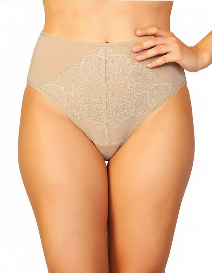 Ти предпочиташ естествените материи
Ти търсиш удобство&nbsp;
Високата талия ще оформи извивките ти&nbsp;
Кожата ти ще диша&nbsp;
Искаш нещо интересно и актуално&nbsp;
Предпочиташ качествените материи&nbsp;
Забелязваш качествената изработка
Не си безразлична на себе си

Намаляваш риск от изпотяване, кожни раздразнения и инфекция&nbsp;
Дантелата, положена върху памучната материя, придава допълнителна нотка женственост
Мекият и Финластик ще достави и допълнителен комфорт
&nbsp;С отлично покритие отзад
- памук 