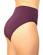 Памучна бикина с висока талия, Neda, патладжан, 165