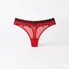 Луксозна прашка с бродерия, Red Romance, 358