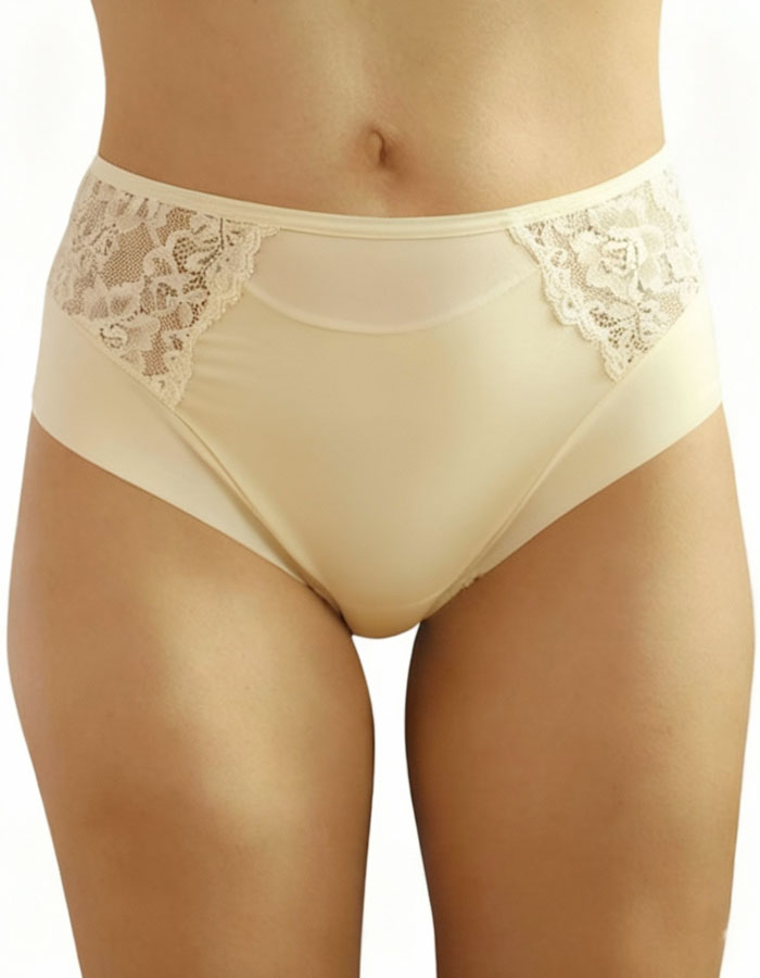 Преживейте Изискаността и Комфорта с нашата зашеметяваща бикина, обогатена с луксозен привкус, предоставяйки Ви несравнин Стил и Удоволствие. Тази изключителна бикина с висока талия съчетава удобство с изящество и красиви детайли, които я правят впечатляваща.

Двойният тюл по крайщата й отпред и отзад придава изисканост и неповторимост на модела. С гладките шевове отпред, тази бикина не само предлага страхотен дизайн, но и гладко приляга към тялото, осигурявайки Ви комфорт през целия ден.

Зашеметяваща бики