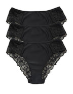 Преживейте изискаността и комфорта с нашата луксозна дамска бикина, представяща съчетание от изящество и качество. Изработена с внимание към всеки детайл, бикината предлага средна дълбочина и е изключително удобна благодарение на използваната микрофибър и дантела.

Задната част на бикината е изключително изчистена, като добавеният силикон на дантелата отзад придава изискан завършек и предотвратява неприятно събиране. Отличаваща се с перфектно покритие на задната част, бикината предоставя изключително усещан