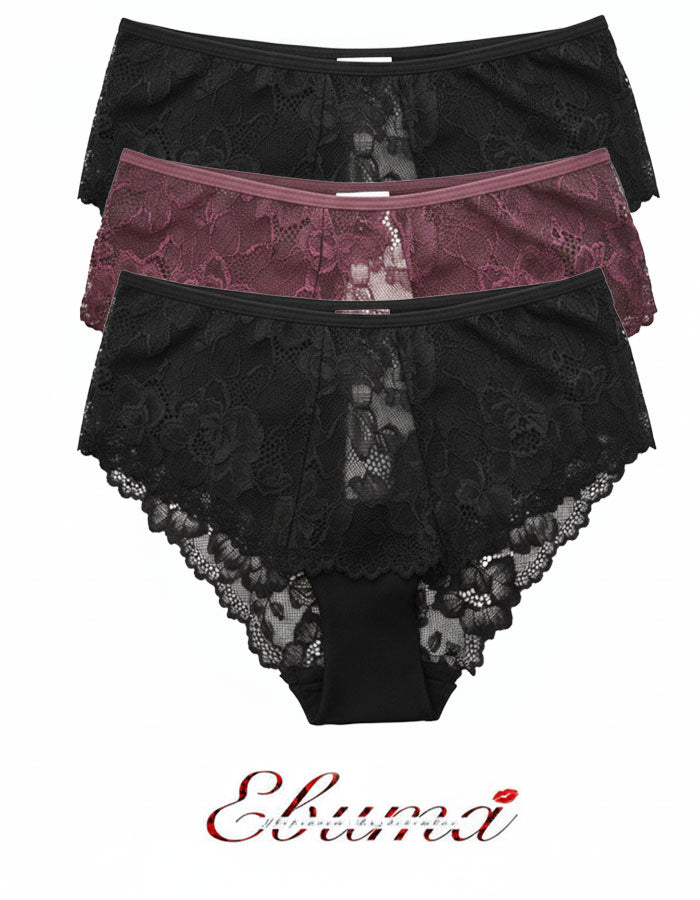 Преживейте изискаността и комфорта с нашата луксозна дамска бикина, представяща съчетание от изящество и качество. Изработена с внимание към всеки детайл, бикината предлага средна дълбочина и е изключително удобна благодарение на използваните микрофибър и еластична дантела.&nbsp;
Отпред няма ластици в зоната на хигиеничното парче, което е допълнително уголемено и съобразено с нуждите ви.

Отличаваща се с перфектно покритие на задната част, бикината предоставя изключително усещане за комфорт и сигурност.

Ди