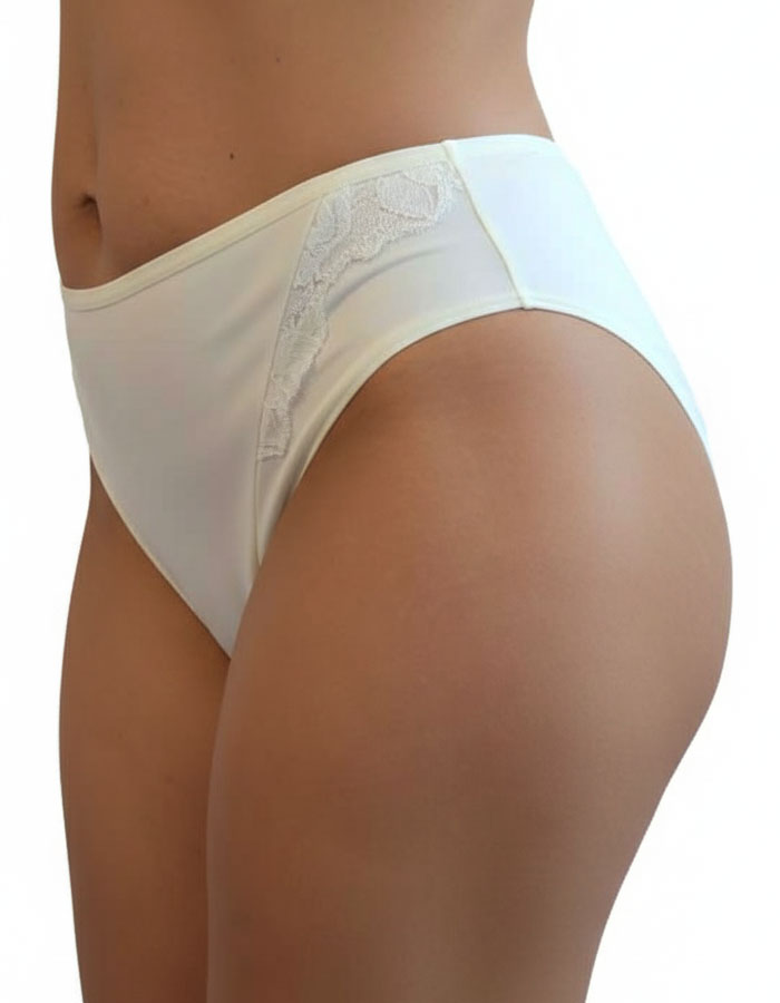 Луксозна бикина с удобна дълбочина, Neda, бяла, 20