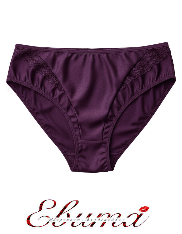 Представяме ви луксозна бикина, обединяващи изискаността и удобството в себе си.
Тази бикина със средна талия е изработена от микрофибър, който придава несравнен комфорт, а красивата дантелена притурка добавя допълнителна доза разкош.

Моделът не само предлага удобство, но и се отличава с отлично покритие на задната част. Комбинацията от микрофибър и дантела не осигурява само комфортно носене, но и стил и елегантност.
Този много красив и елегантен модел е съчетание от Изисканост и Практичност.

Отличното ка