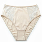 Памучна бикина с висока талия, Maria, екрю , 221