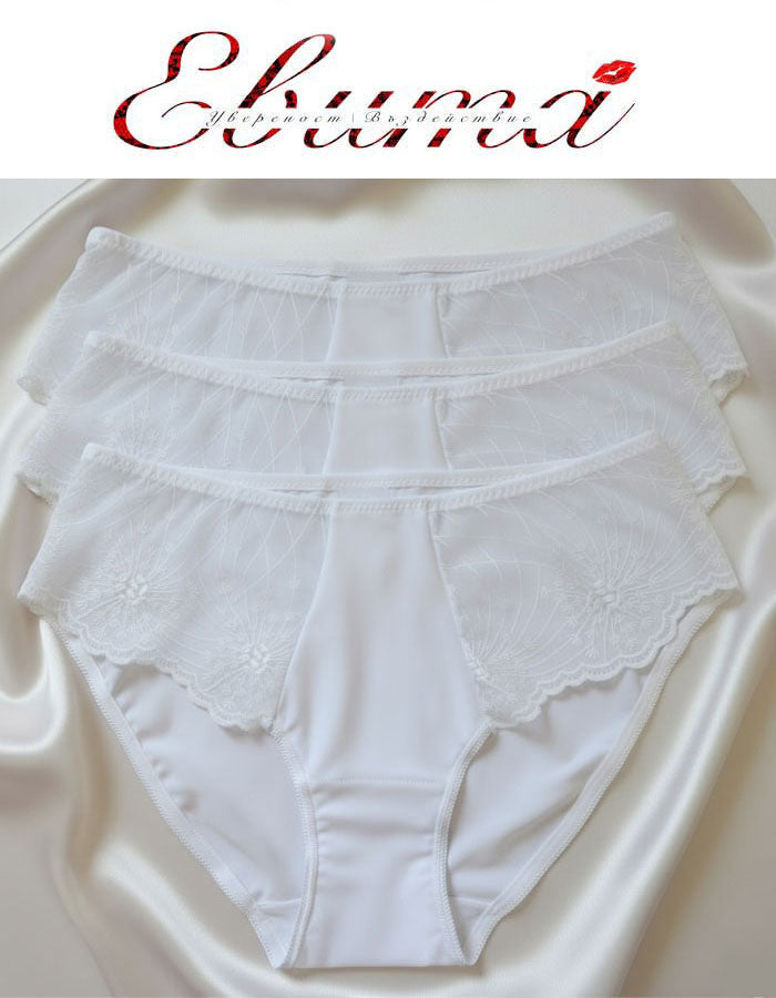 Готови ли сте да преоткриете комфорта, без да правите компромис със стила?

Запознайте се с&nbsp;бикините Evita&nbsp;– перфектното съчетание на луксозна елегантност и невероятен комфорт. Това не е просто&nbsp;дамско бельо, а усещане за увереност и красота, което носите всеки ден.

&nbsp;Задоволете Вашите&nbsp;Нужди&nbsp;и&nbsp;Чувства:

Комфортът е ключов:&nbsp;Изработени с мисъл за Вашето ежедневие, тези&nbsp;удобни бикини&nbsp;Ви осигуряват несравнимо усещане за мекота и свобода. Те са Вашият идеален избо