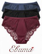 Бикини с една от доказано удобните кройки.&nbsp;
Комбинацията на материи прави модела луксозен, красив, удобен и функционален.
Разпределението на детайлите не е случайно, защото ние имаме за задача да търсим слабите места и да ги обгрижваме внимателно.
Удобното широко странично съединяване доставя отлична покривност отзад, което е важно при долното ни бельо.
Нищо не се впива , не се навива, не дразни и не създава дискомфорт.
Погрижили сме се на всичко да обърнем внимание.

- мека,еластична и флорална, дишащ