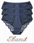 Бикини с една от доказано удобните кройки.&nbsp;
Комбинацията на материи прави модела луксозен, красив, удобен и функционален.
Разпределението на детайлите не е случайно, защото ние имаме за задача да търсим слабите места и да ги обгрижваме внимателно.
Удобното широко странично съединяване доставя отлична покривност отзад, което е важно при долното ни бельо.
Нищо не се впива , не се навива, не дразни и не създава дискомфорт.
Погрижили сме се на всичко да обърнем внимание.

- мека,еластична и флорална, дишащ