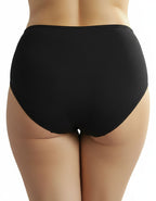 Бикината, която задължително трябва да имате за своето забързано ежедневие.
С удобна висока талия.
Семпла, елегантна и комфортна визия.
Дизайнът на дантелата може да се различава от този на снимката.

-&nbsp; памук и дантела отстрани
-&nbsp; гладка задна част
-&nbsp;&nbsp;висока талия
-&nbsp; загладени шевове отпред върху тюла
-&nbsp; отлично покритие отзад
-&nbsp; подсилено дъно
-&nbsp;&nbsp;мек еластичен двойно прегънат ластик

Отлично качество
Българско производство
Състав: 90% памук и 10% еластан.
Данте