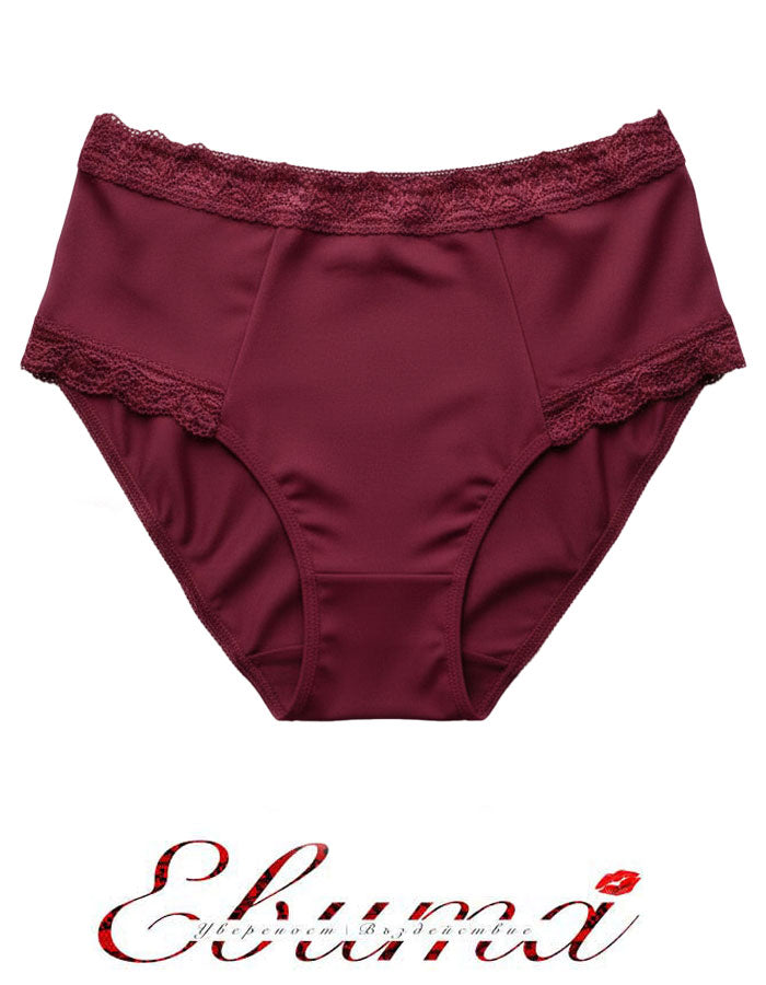 Бикината, която задължително трябва да имате за своето забързано ежедневие.
С удобна висока талия.
Семпла, елегантна и комфортна визия.
Дизайнът на дантелата може да се различава от този на снимката.

-&nbsp; памук и дантела отстрани
-&nbsp; гладка задна част
-&nbsp;&nbsp;висока талия
-&nbsp; загладени шевове отпред върху тюла
-&nbsp; отлично покритие отзад
-&nbsp; подсилено дъно
-&nbsp;&nbsp;мек еластичен двойно прегънат ластик

Отлично качество
Българско производство
Състав: 90% памук и 10% еластан.
Данте