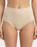 Пакет 10 броя памучни бикини с Висока Талия до 3ХЛ, Velvet Cotton, микс, 227