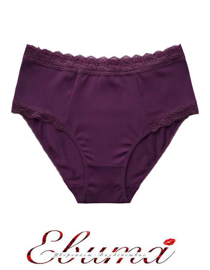 Бикината, която задължително трябва да имате за своето забързано ежедневие.
С удобна висока талия.
Семпла, елегантна и комфортна визия.
Дизайнът на дантелата може да се различава от този на снимката.

-&nbsp; памук и дантела отстрани
-&nbsp; гладка задна част
-&nbsp;&nbsp;висока талия
-&nbsp; загладени шевове отпред върху тюла
-&nbsp; отлично покритие отзад
-&nbsp; подсилено дъно
-&nbsp;&nbsp;мек еластичен двойно прегънат ластик

Отлично качество
Българско производство
Състав: 90% памук и 10% еластан.
Данте