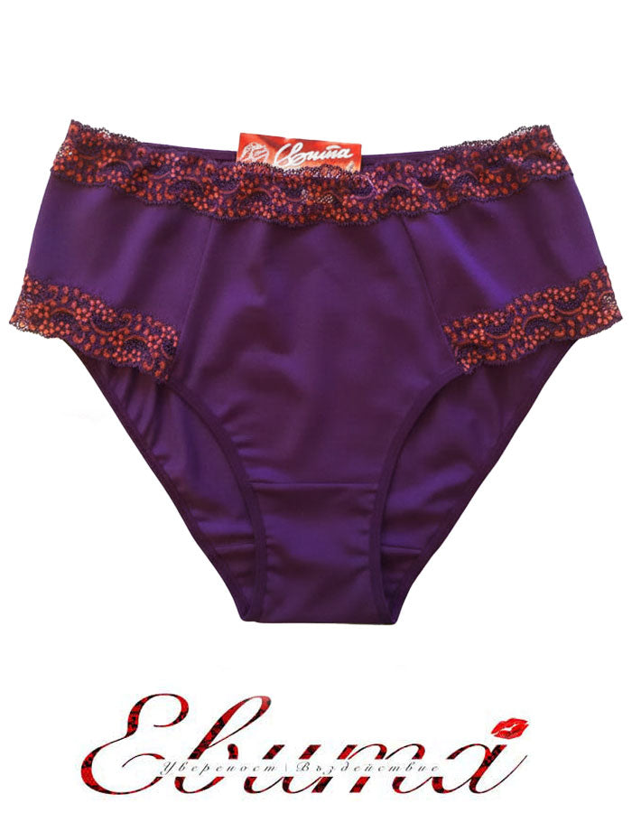 Бикината, която задължително трябва да имате за своето забързано ежедневие.
С удобна висока талия.
Семпла, елегантна и комфортна визия.
Дизайнът на дантелата може да се различава от този на снимката.

-&nbsp; памук и дантела отстрани
-&nbsp; гладка задна част
-&nbsp;&nbsp;висока талия
-&nbsp; загладени шевове отпред върху тюла
-&nbsp; отлично покритие отзад
-&nbsp; подсилено дъно
-&nbsp;&nbsp;мек еластичен двойно прегънат ластик

Отлично качество
Българско производство
Състав: 90% памук и 10% еластан.
Данте