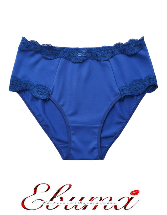 Бикината, която задължително трябва да имате за своето забързано ежедневие.
С удобна висока талия.
Семпла, елегантна и комфортна визия.
Дизайнът на дантелата може да се различава от този на снимката.

-&nbsp; памук и дантела отстрани
-&nbsp; гладка задна част
-&nbsp;&nbsp;висока талия
-&nbsp; загладени шевове отпред върху тюла
-&nbsp; отлично покритие отзад
-&nbsp; подсилено дъно
-&nbsp;&nbsp;мек еластичен двойно прегънат ластик

Отлично качество
Българско производство
Състав: 90% памук и 10% еластан.
Данте