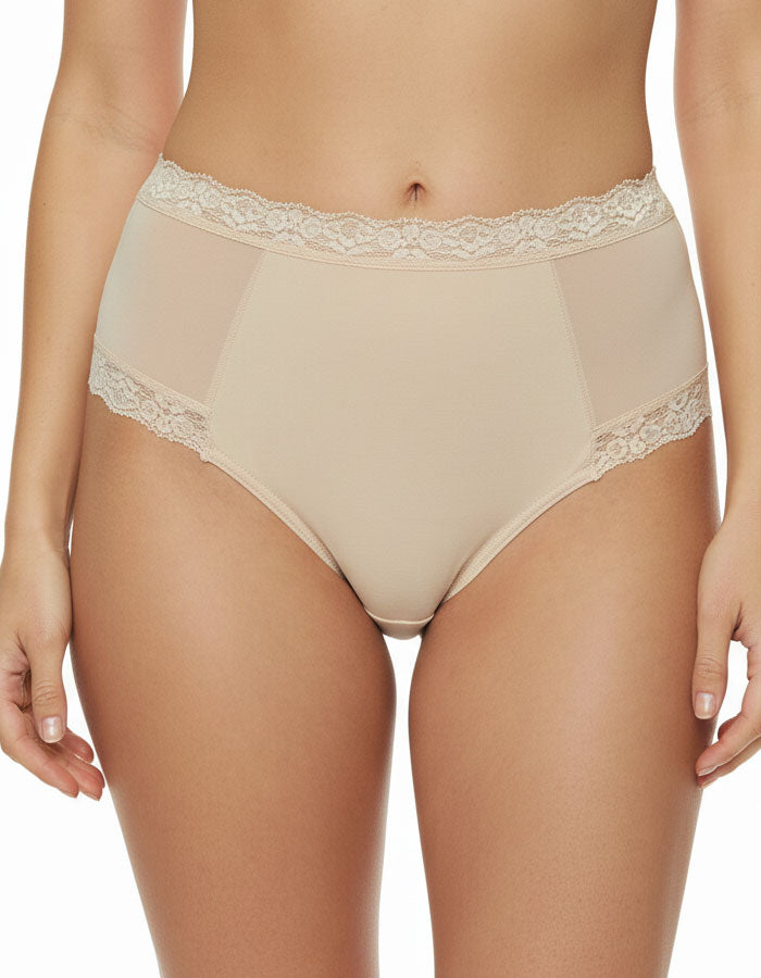 Луксозна бикина от микрофибър, Luxena, бежова , 228