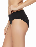 Памучна бикина с дантела, Sure comf, черен, 0229