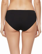 Памучна бикина с дантела, Sure comf, черен, 0229