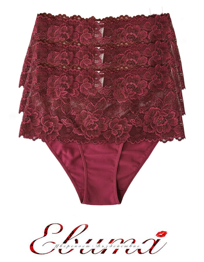 Преживейте изискаността и комфорта с нашата луксозна дамска бикина, тип боксер представяща съчетание от изящество и качество.
Изработена с внимание към всеки детайл, бикината предлага висока талия и е изключително удобна благодарение на използваните микрофибър и еластична дантела.&nbsp;

Отличаваща се с перфектно покритие на задната част, бикината предоставя изключително усещане за комфорт и сигурност.

Дизайнът на дантелата може да се варира леко, придавайки на всяка бикина уникалност и индивидуално излъчв