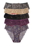 Сет 5 броя дантелени бикини, микс , 253