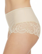 Луксозна бикина/боксер с висока талия, екрю, 264